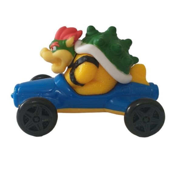 Mario Kart 6 Bowser 2022 McDonalds Happy Meal Toy Cake Topper Figure Plastic. - Picture 5 of 13
